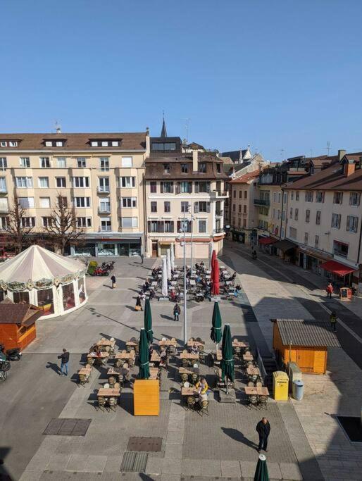 Au Sunrise Studio Apartman Thonon-les-Bains Kültér fotó